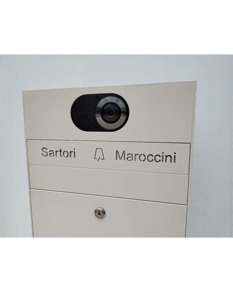 Mylbox cassetta postale con citofono numero 61