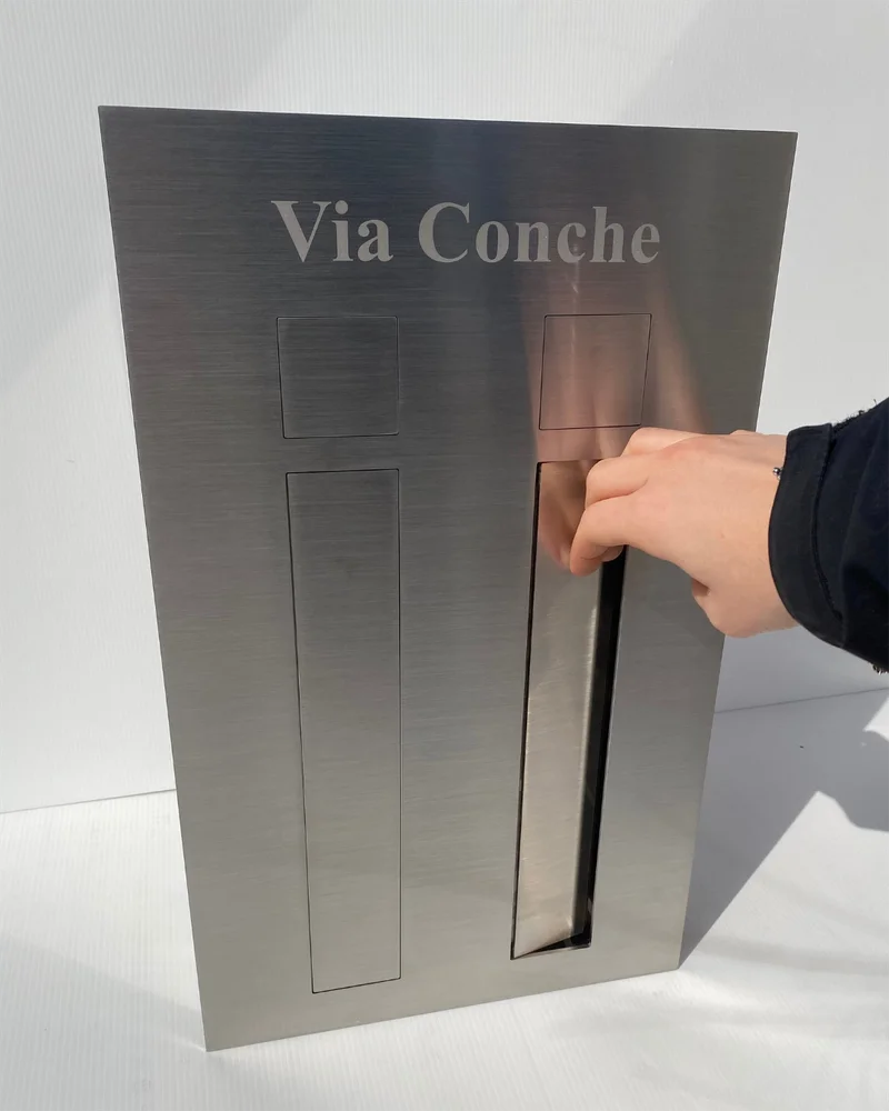 Mylbox cassetta postale con citofono numero 61