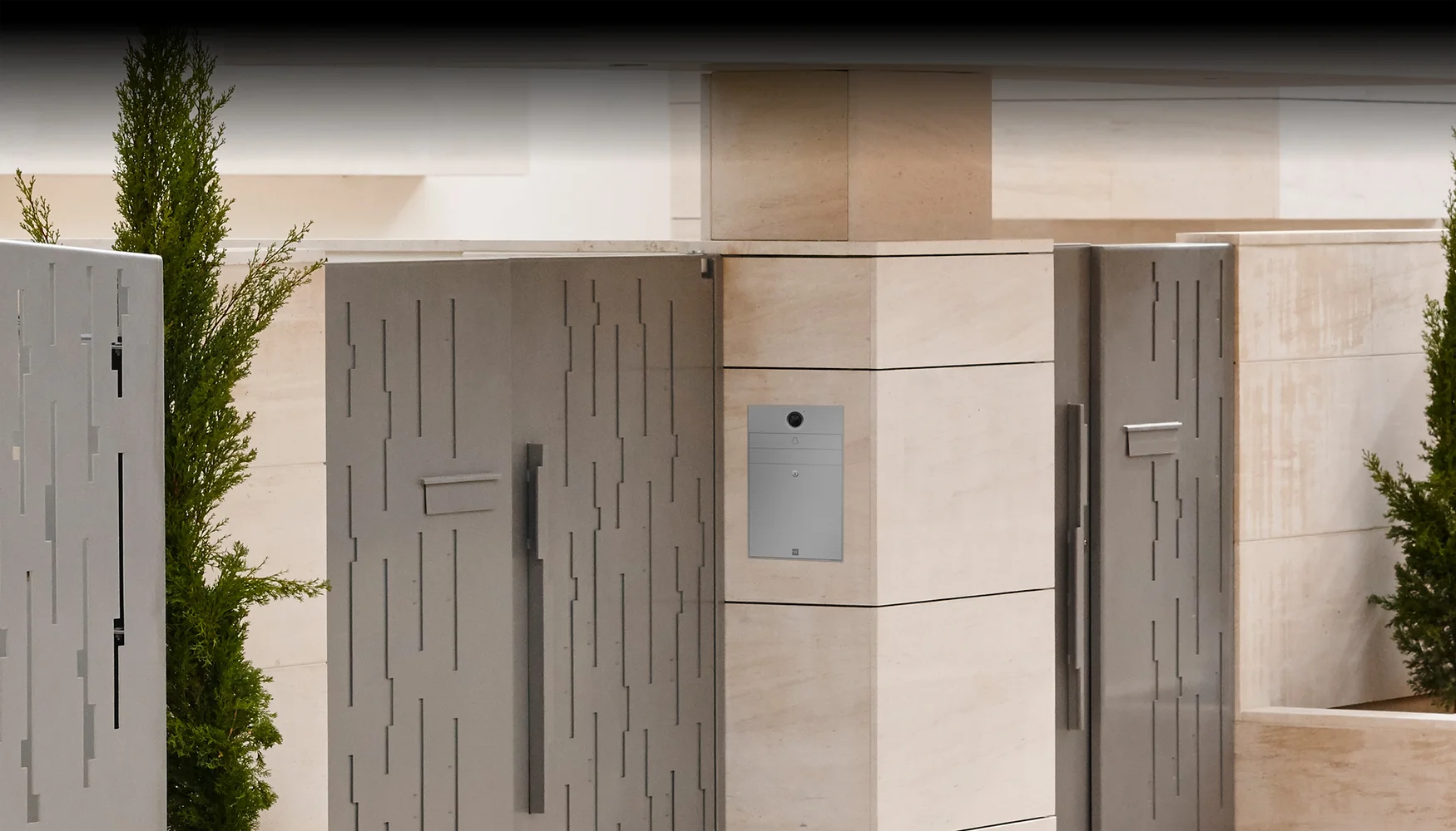 Mylbox cassetta posta con videocitofono slide 1