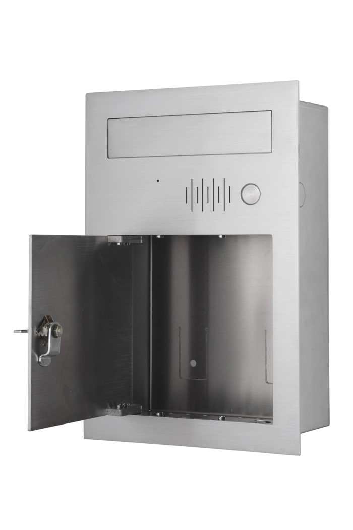 Cassetta postale con Citofono Norman MA18010 apertura frontale