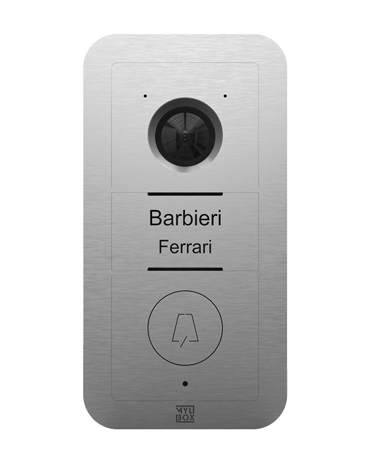 Cassetta postale con Videocitofono Saarinen MA17910/17929