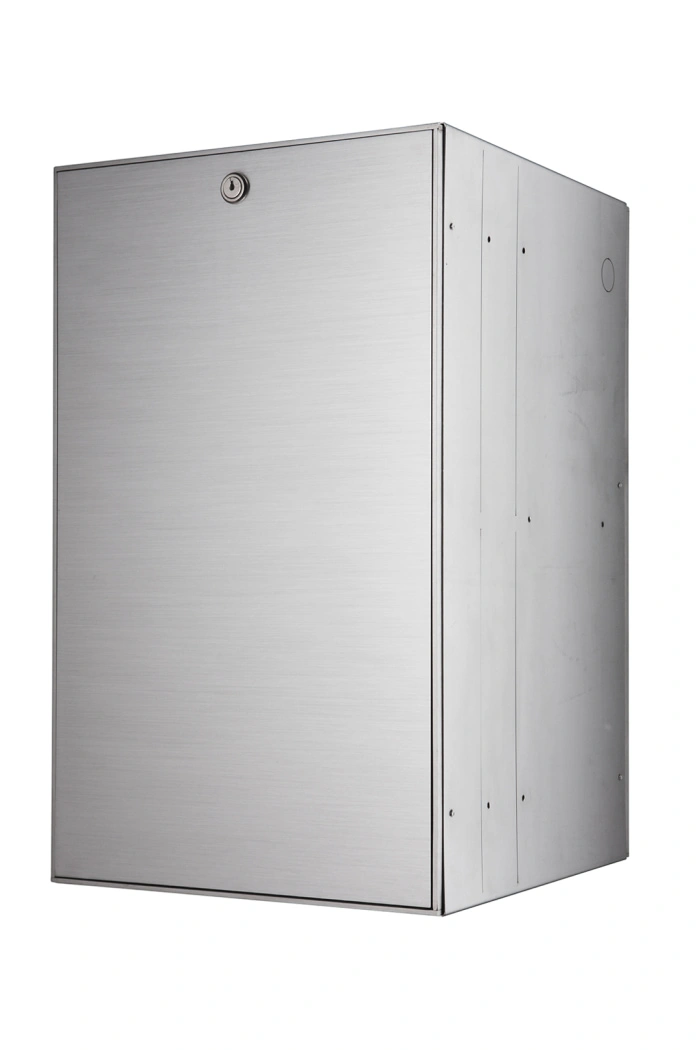 Cassetta postale con Videocitofono Zaha altra angolazione